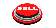 red button saying sell
