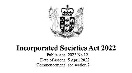 A new Incorporated Societies Act, what it means for sport organisations?
