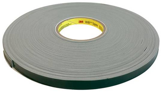 VHB 4622 WHITE - 1.1mm x 12.7mm x 33m