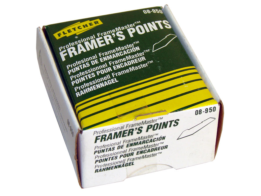 FLETCHER FRAMER'S POINTS (3000 pack)