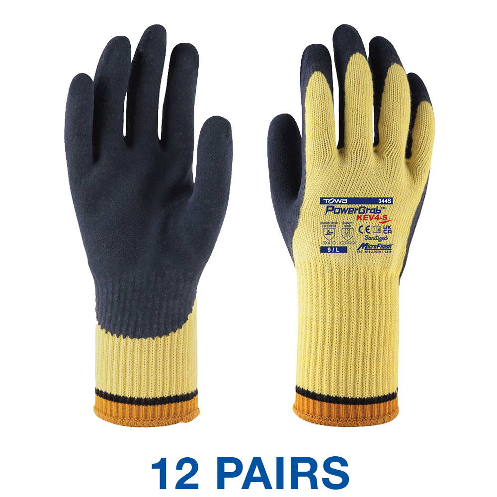 TOWA POWERGRAB KEV4-S GLOVE - XXL/BULK