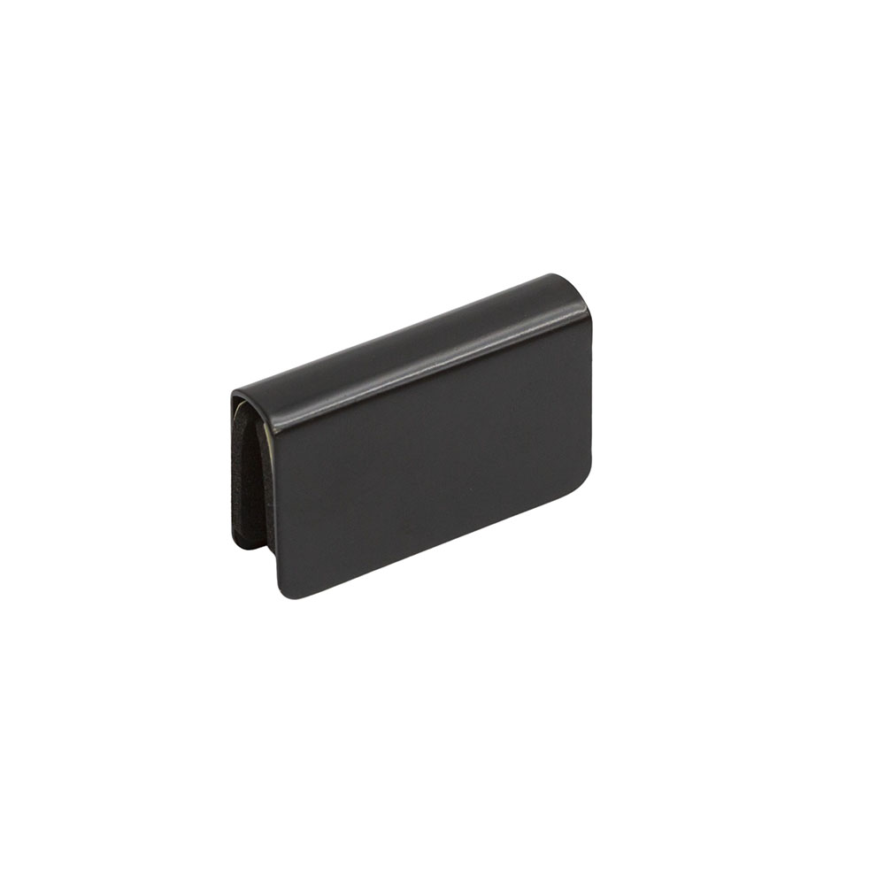 STEREO DOOR HANDLE BLACK - FLAT