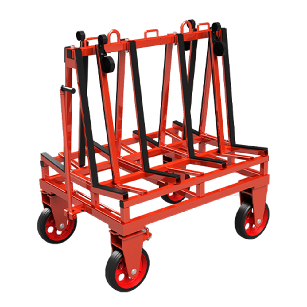 DOUBLE SIDED A FRAME TROLLEY - COMPACT