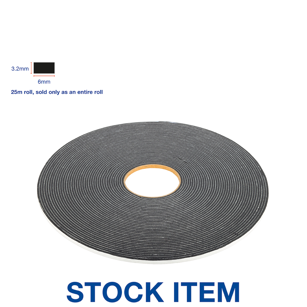 V1110 Single Sided 3.2mm x 6mm x 25m