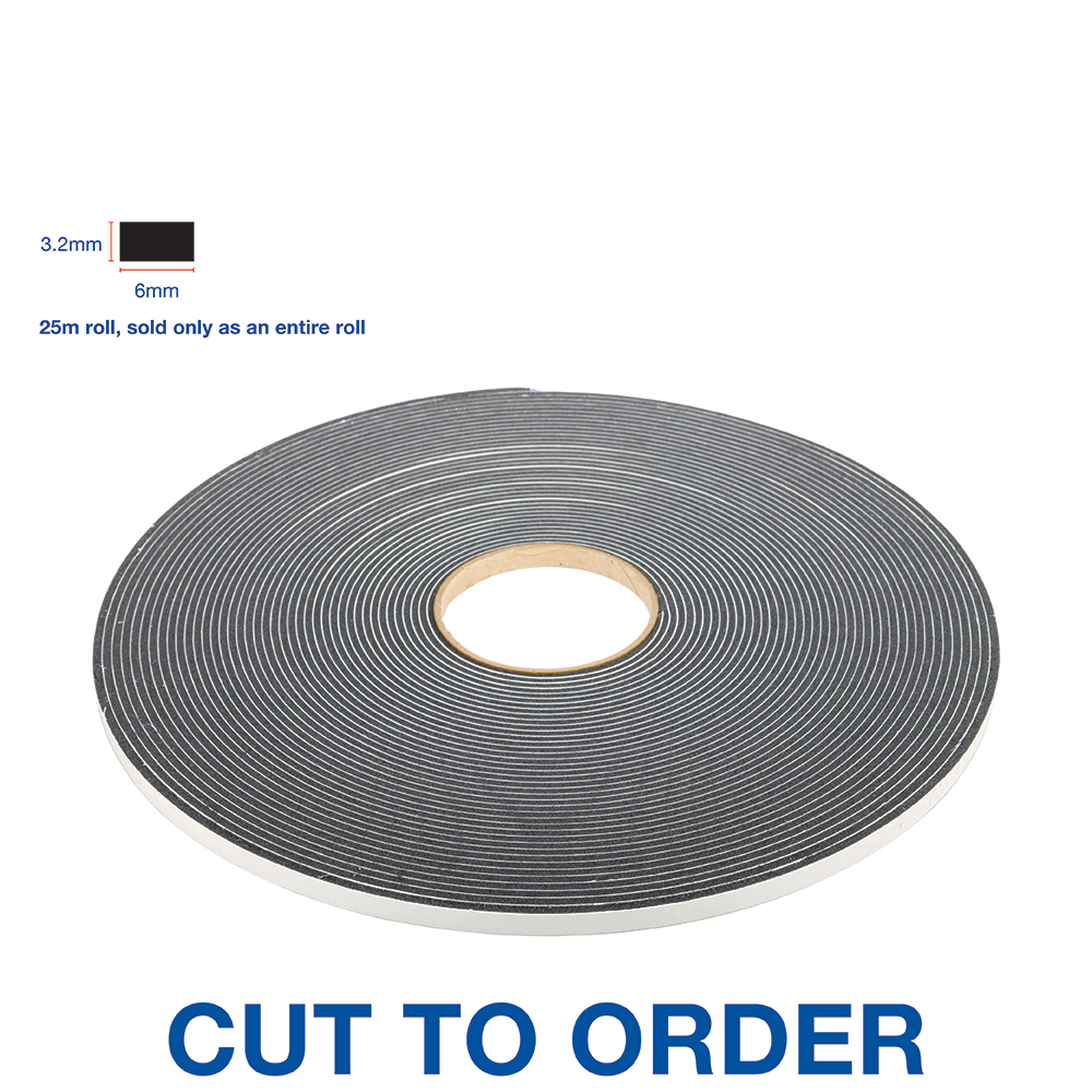 V710 Single Sided 3.2mm x 6mm x 25m