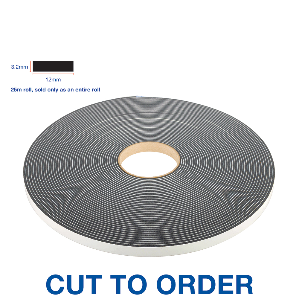 V710 Single Sided 3.2mm x 12mm x 25m