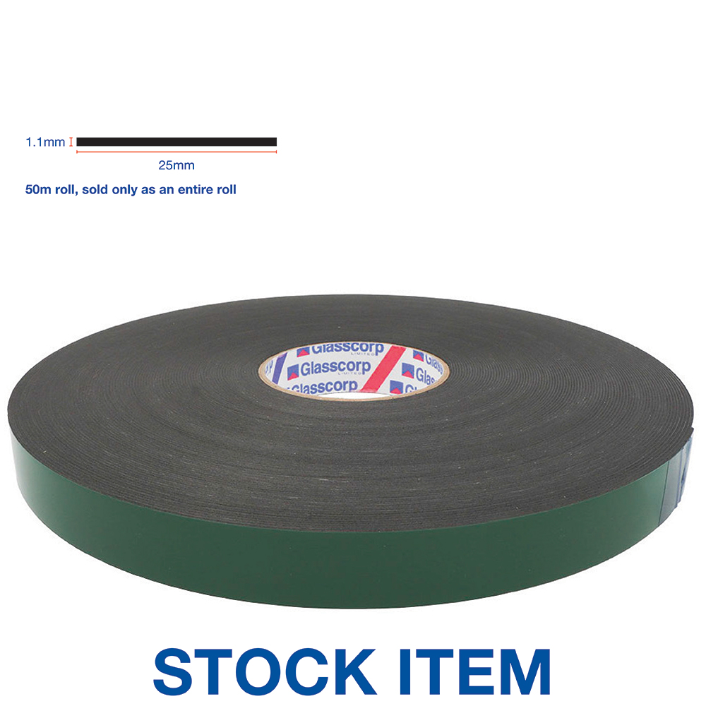 DOUBLE SIDED MOUNTING TAPE 1.1mm x 25mm