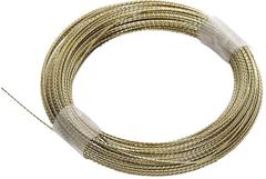 WINDSCREEN CUT OUT WIRE - GOLD BRAIDED