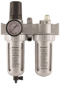 1/4" AIR FILTER/REGULATOR & OILER