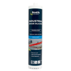 BOSTIK INDUSTRIAL SILICONE - TRANS 300ml