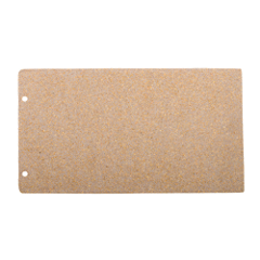 CORK BACKING PLATE - 2 HOLES