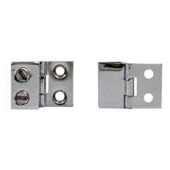 WALL TO GLASS HINGE CHROME - GLASS 4-6mm