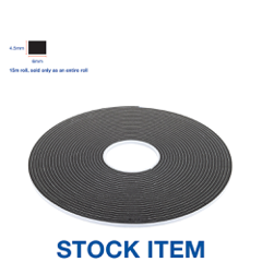 AUTO FOAM TAPE 4.5mm (h) x 6mm (w) x 15m
