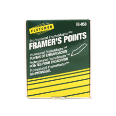 FLETCHER FRAMER'S POINTS (3000 pack)