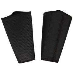 NYLON WRIST GAUNTLETS - BLACK 9" X-LARGE