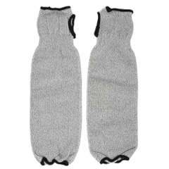KNIT SLEEVE 30cm WITH THUMB HOLE- GREY