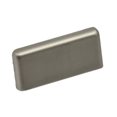 FINELINE SQUARE END CAP - SATIN RH