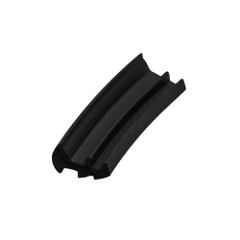 FINELINE WEDGE RUBBER BLACK - SMALL