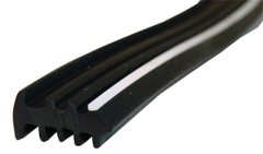 PVC WEDGE RUBBER WHITE - 5mm