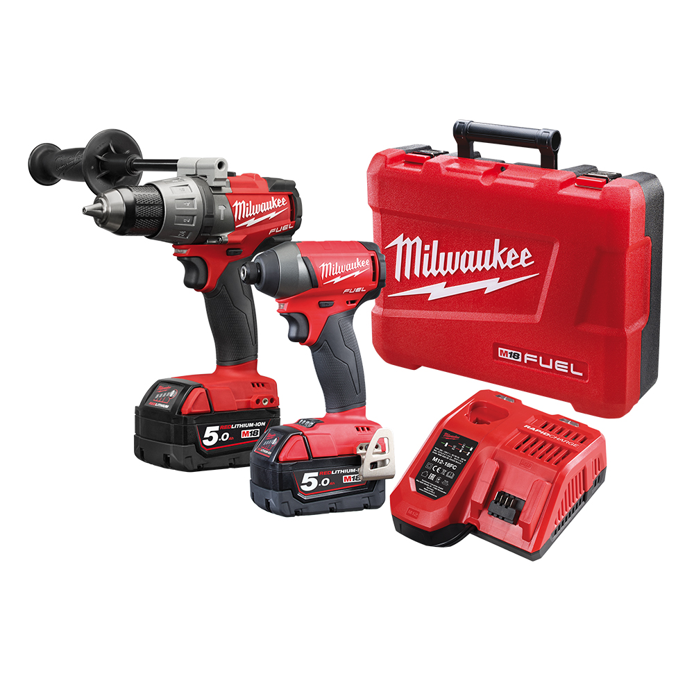 MILWAUKEE M18 HAMMER DRILL/IMPACT DRIVER
