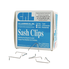 STEEL SASH GLAZING CLIPS (1000 pack)