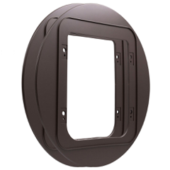 SUREFLAP GLASS ADAPTOR - BROWN PET DOOR