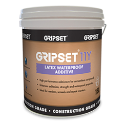 GRIPSET 11Y - LATEX WATERPROOF ADDITIVE