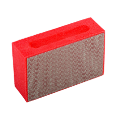 DIAMOND HAND BLOCK RED - MEDIUM