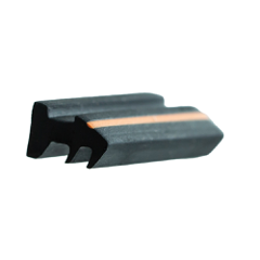 TPV LOW RISE WEDGE ORANGE - 4mm (150m)
