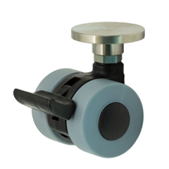 ROLLER CASTOR WITH LOCKING DEVICE