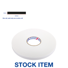 MIRROR MOUNTING TAPE 3.0mm x 24mm x 16m