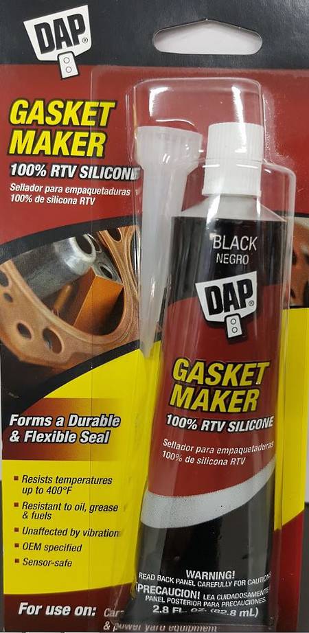DAP Gasket Maker 100% RTV Silicone