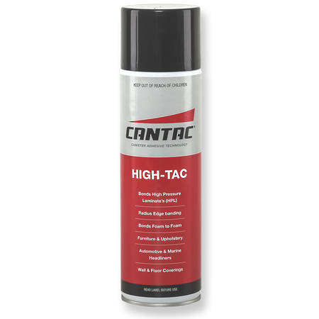 Carton of 12 x CANTAC HIGH-TAC Aerosol Contact Adhesive 575ml