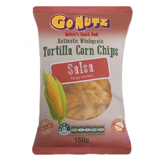 Corn Chips Wholegrain Salsa GF 150g - 12 Units