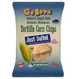 Corn Chips Wholegrain Just Salted GF 150g - 12 Units