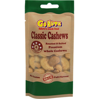 Cashews Classic Pouch 40g - 12 Tray