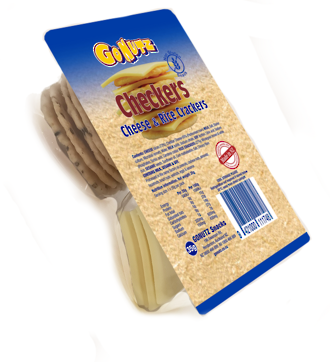 Cheese & Sesame Rice Crackers GF 35g - 32box