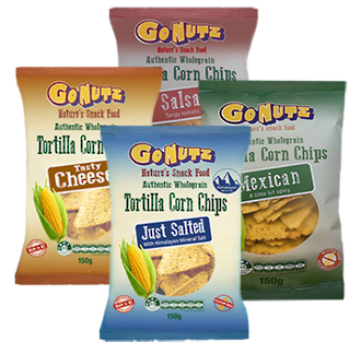 Corn Chips Wholegrain 150g VARIETY box - 12 units