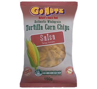 Corn Chips Wholegrain Salsa GF 150g - 6 box display