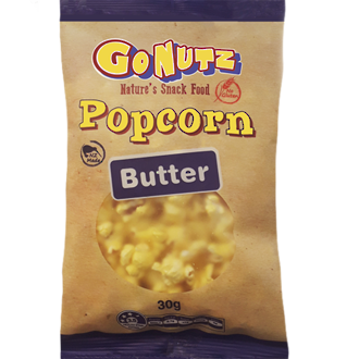 Popcorn Butter GF 30g bag - 18 Units