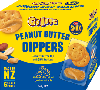 Dippers Peanut Butter  6x24g pack