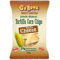 Corn Chips Wholegrain Cheese GF 150g - 6 box display