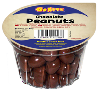 Handy Candy Chocolate Peanuts Tub 60g - 12 Tray