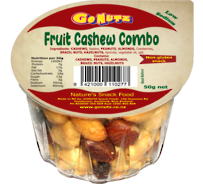 Fruit Cashew Combo Tub 50g - 12 Tray
