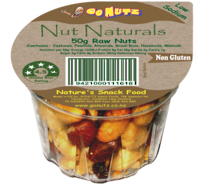 Nut Naturals Tub 50g - 18 Ctn