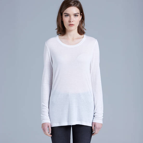 4026 FINE LONG SLEEVE TEE