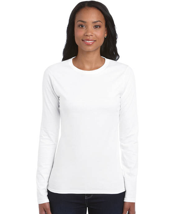 SoftstyleÂ® Fitted Ladies' Long Sleeve T-Shirt