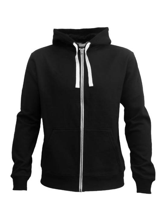 Contrast Zip Hood - Midweight 300gsm
