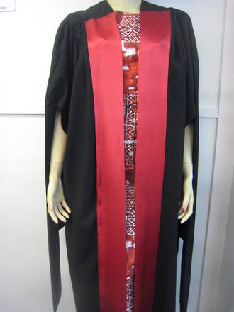 Hire Gown - Doctoral Gown with Facing