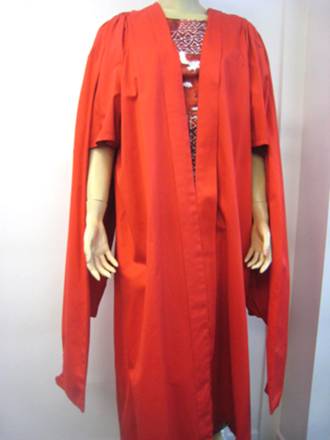 Hire Gown - Scarlet Doctoral